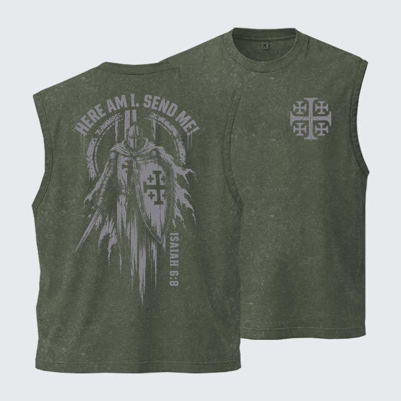 Washed Tanks - Here Am I, Send Me – Isaiah 6:8 Christian Knight