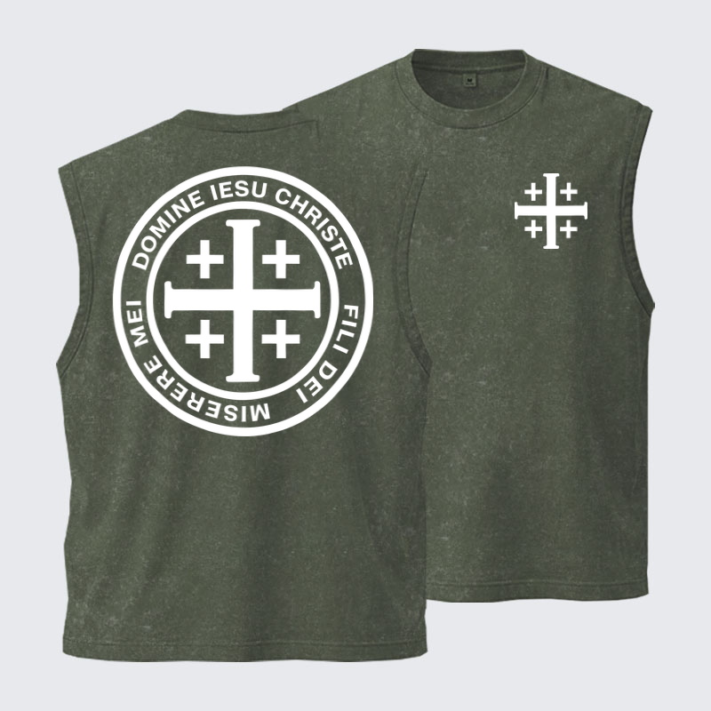 Washed Tanks - Domine Iesu Christe Jerusalem Cross