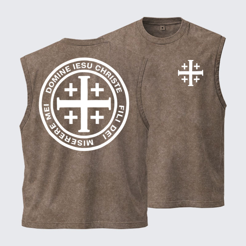 Washed Tanks - Domine Iesu Christe Jerusalem Cross