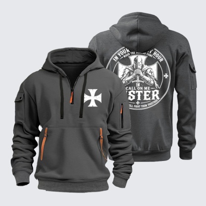 Zipper Hoodies Ave Christus Rex – Call On Me Sister – Knights of Faith