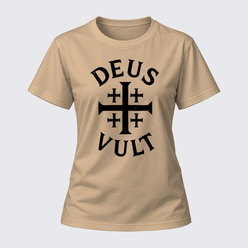 Women's T-shirts   - Deus Vult   