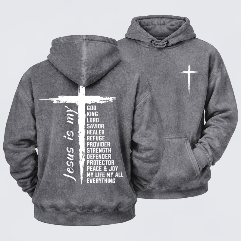Washed Hoodie   - My Everything   