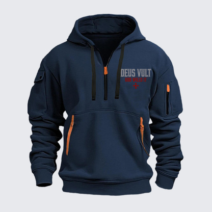 Zipper Hoodies - Deus Vult: God Wills It