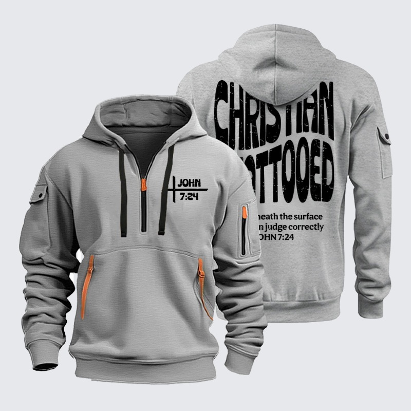 Zipper Hoodies - Christian & Tattooed   