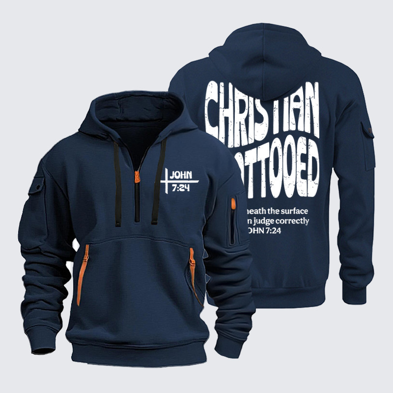 Zipper Hoodies - Christian & Tattooed   