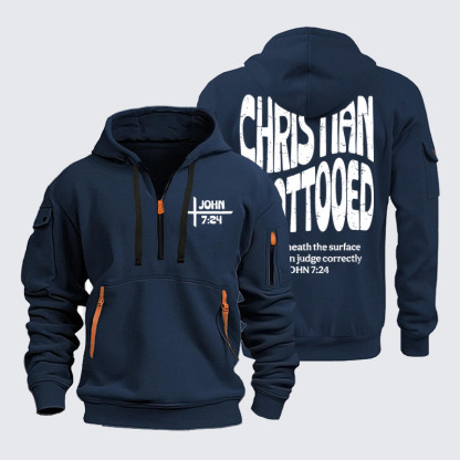 Zipper Hoodies - Christian & Tattooed   