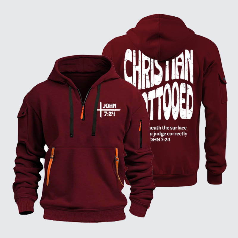 Zipper Hoodies - Christian & Tattooed   