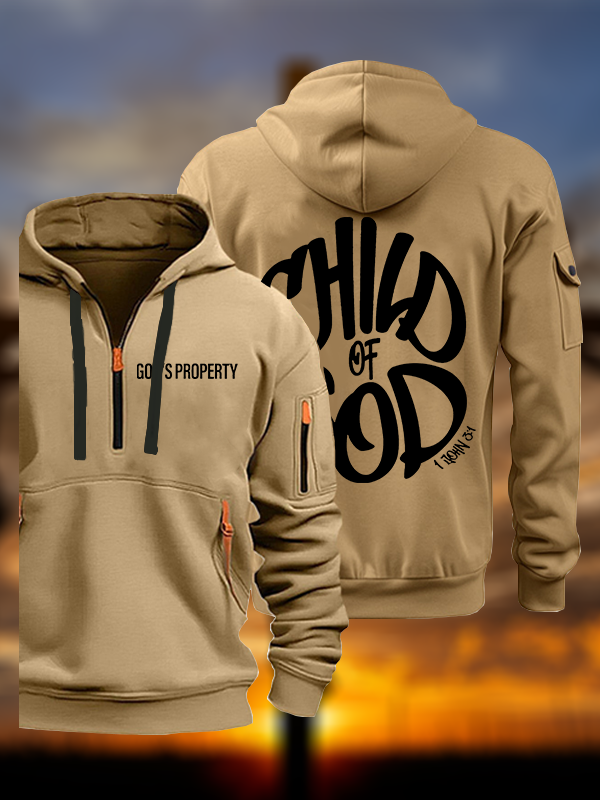 Child Of God Jesus God Christian Zipper Hoodies