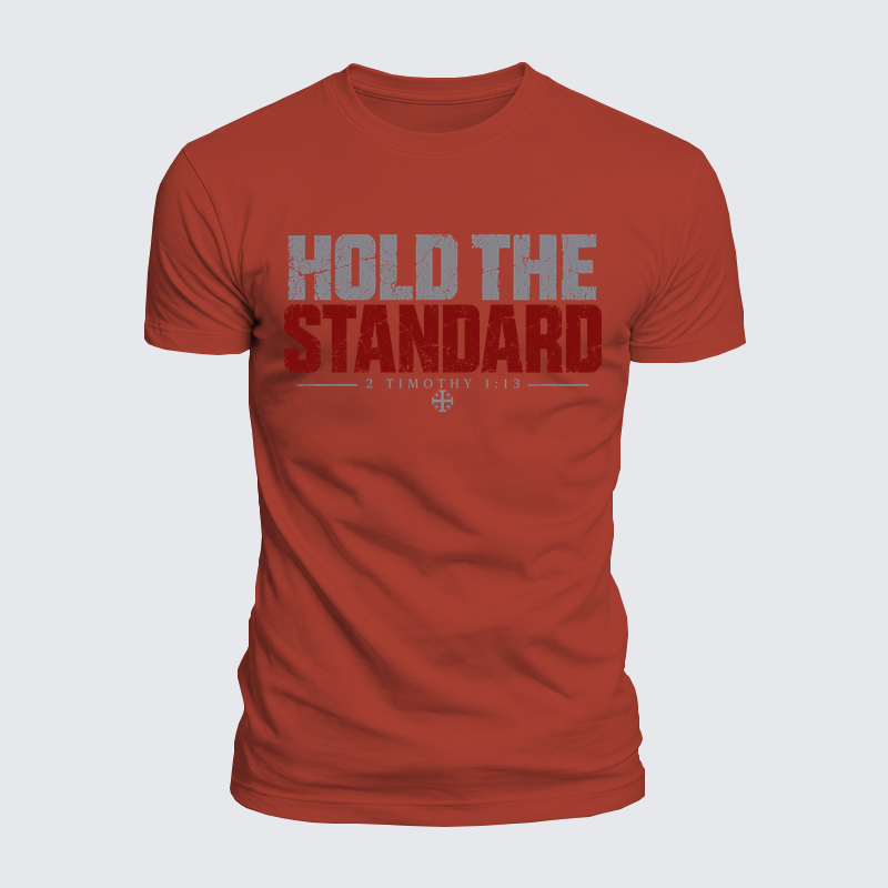 Luxe Mercerized Cotton Tee - Hold The Standard 