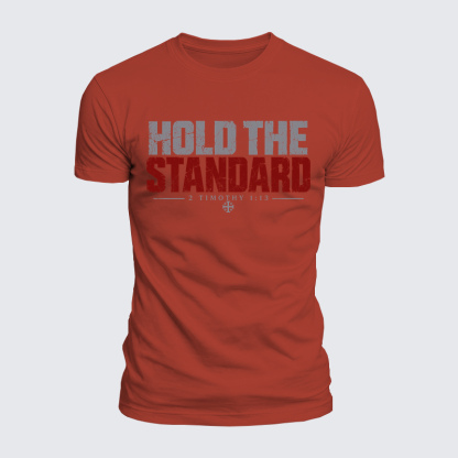 Luxe Mercerized Cotton Tee - Hold The Standard 