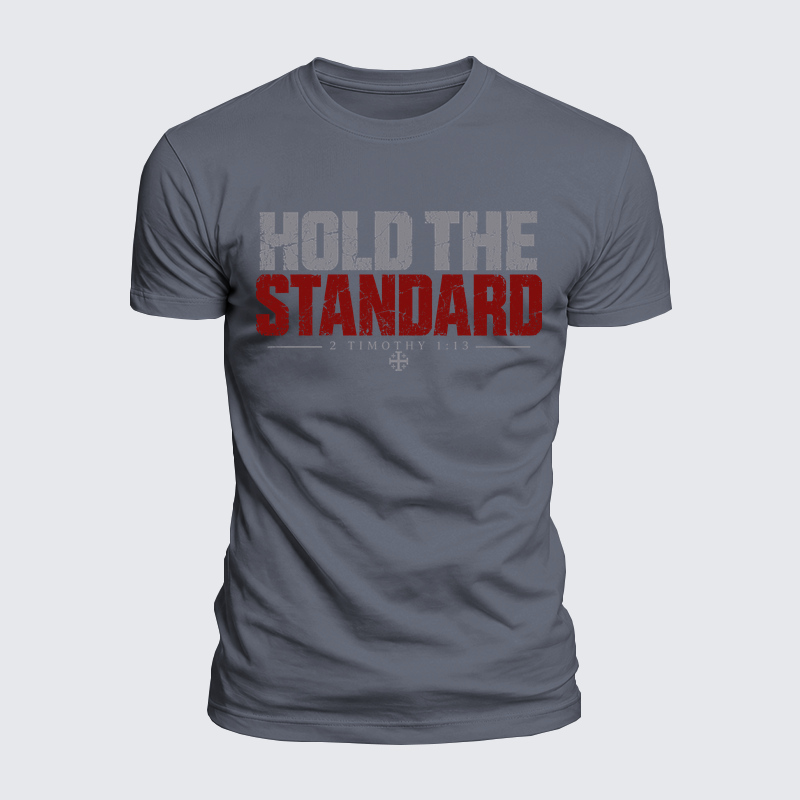 Luxe Mercerized Cotton Tee - Hold The Standard 