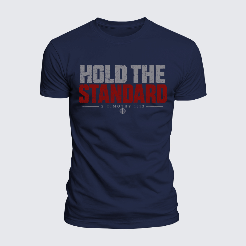 Luxe Mercerized Cotton Tee - Hold The Standard 