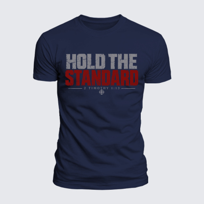 Luxe Mercerized Cotton Tee - Hold The Standard 