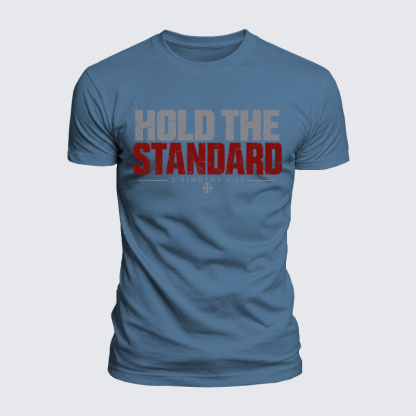 Luxe Mercerized Cotton Tee - Hold The Standard 