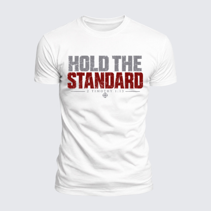 Luxe Mercerized Cotton Tee - Hold The Standard 