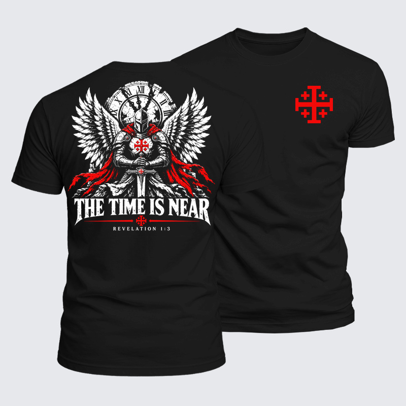 Luxe Mercerized Cotton Tee - Jesus Has My Back