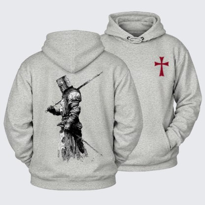 Plush Fleece-Lined Hoodie -  Armor of God  
