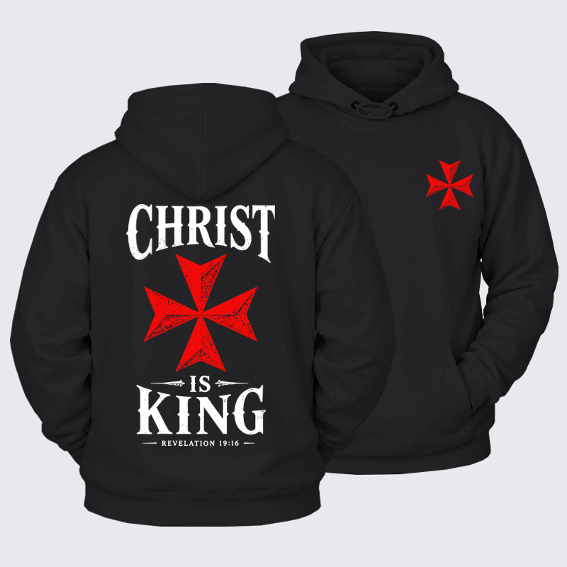 Plush Fleece-Lined Hoodie - Christ Is King