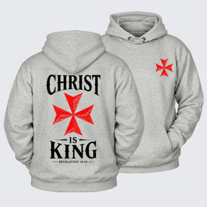 Plush Fleece-Lined Hoodie - Christ Is King