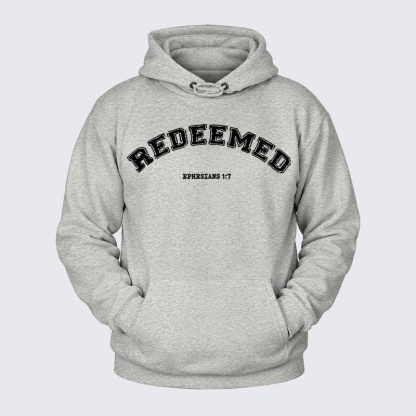 Plush Fleece-Lined Hoodie - Redeemed   