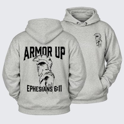 Plush Fleece-Lined Hoodie - Armor Up
