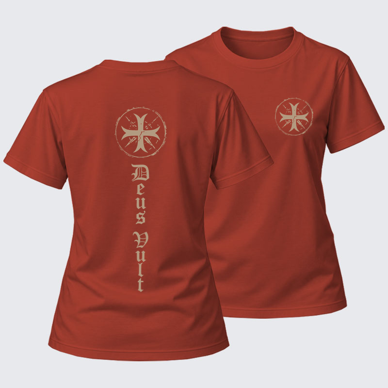 Women's T-shirts   - Deus Vult 
