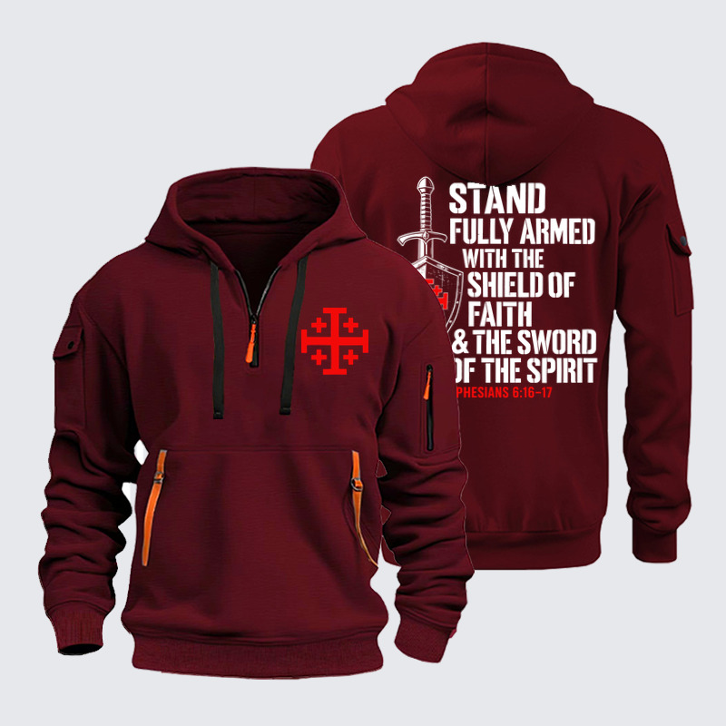 Zipper Hoodies –Stand Fully Armed