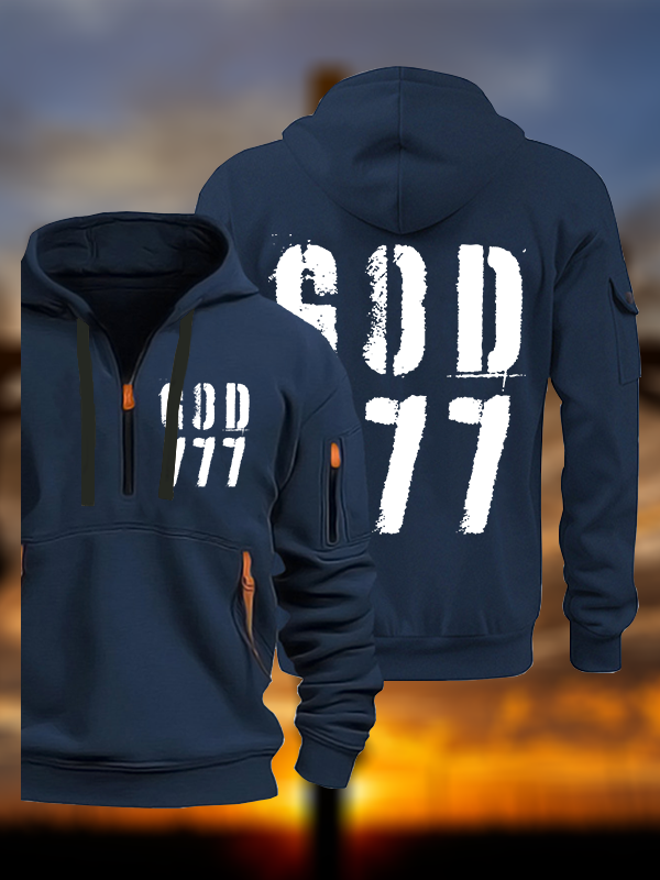 God 777 Jesus God Christian Zipper Hoodies