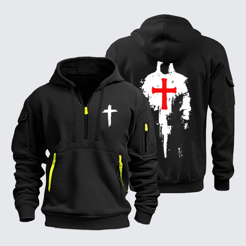 Zipper Hoodies Ave Christus Rex – The Saviour 