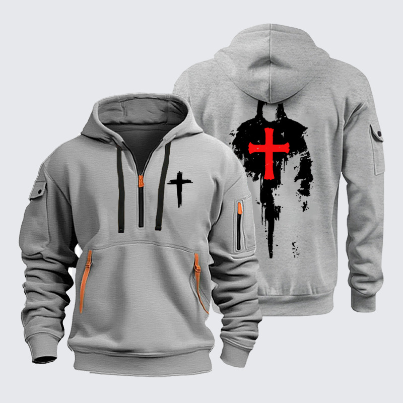 Zipper Hoodies Ave Christus Rex – The Saviour 
