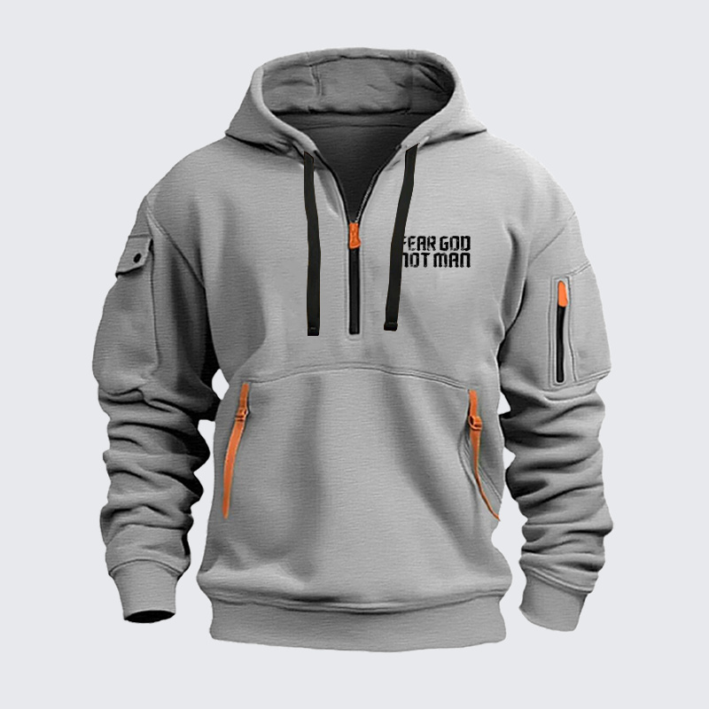Zipper Hoodies Ave Christus Rex – Fear God Not Man
