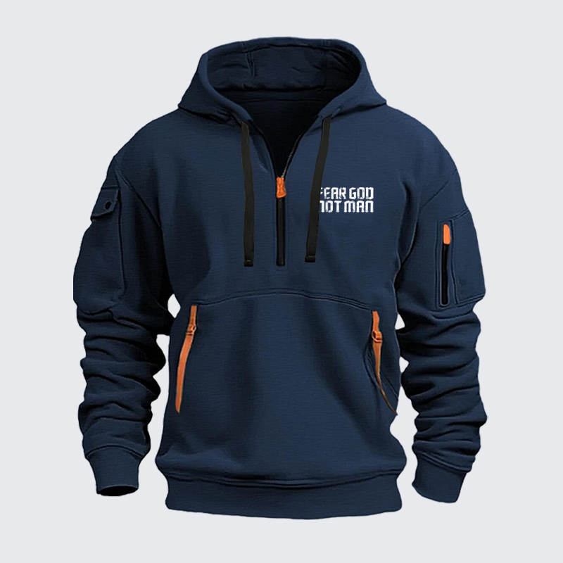 Zipper Hoodies Ave Christus Rex – Fear God Not Man