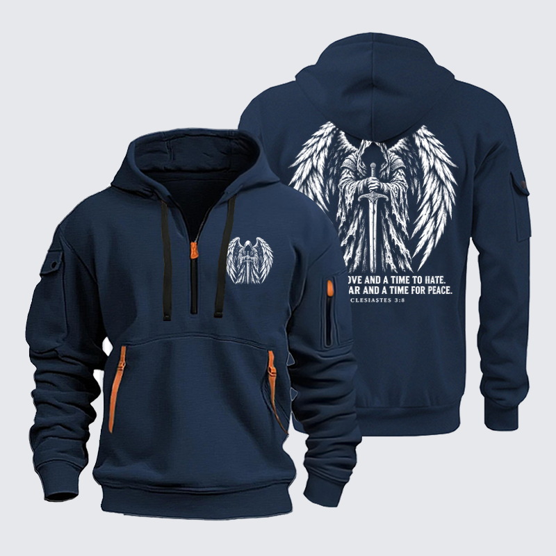 Zipper Hoodies Ave Christus Rex – A Time for War and a Time for Peace – Ecclesiastes 3:8