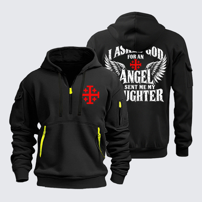 Zipper Hoodies Ave Christus Rex – Jesus Is King – Lion of Judah