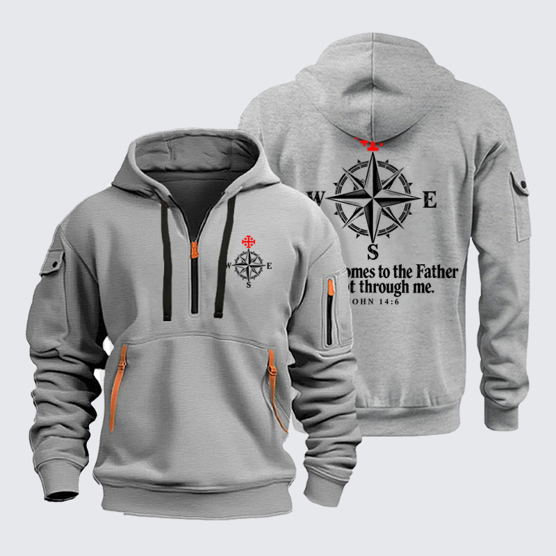Zipper Hoodies Ave Christus Rex – No One Comes to the Father – John 14:6