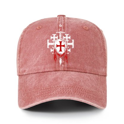 Heritage Washed Cap - Deus Vult: God Wills It