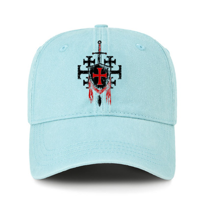 Heritage Washed Cap - Deus Vult: God Wills It