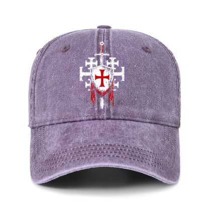 Heritage Washed Cap - Deus Vult: God Wills It