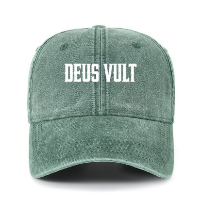 Heritage Washed Cap - Deus Vult: God Wills It
