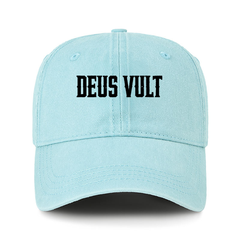 Heritage Washed Cap - Deus Vult: God Wills It