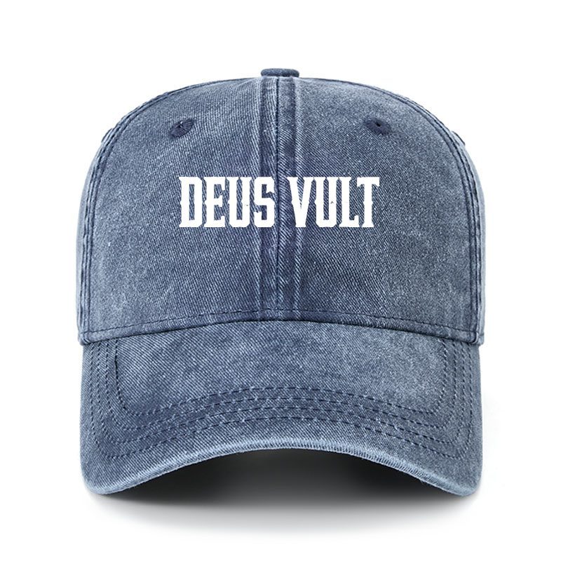 Heritage Washed Cap - Deus Vult: God Wills It