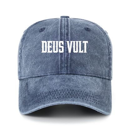 Heritage Washed Cap - Deus Vult: God Wills It