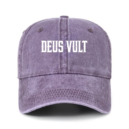 Heritage Washed Cap - Deus Vult: God Wills It