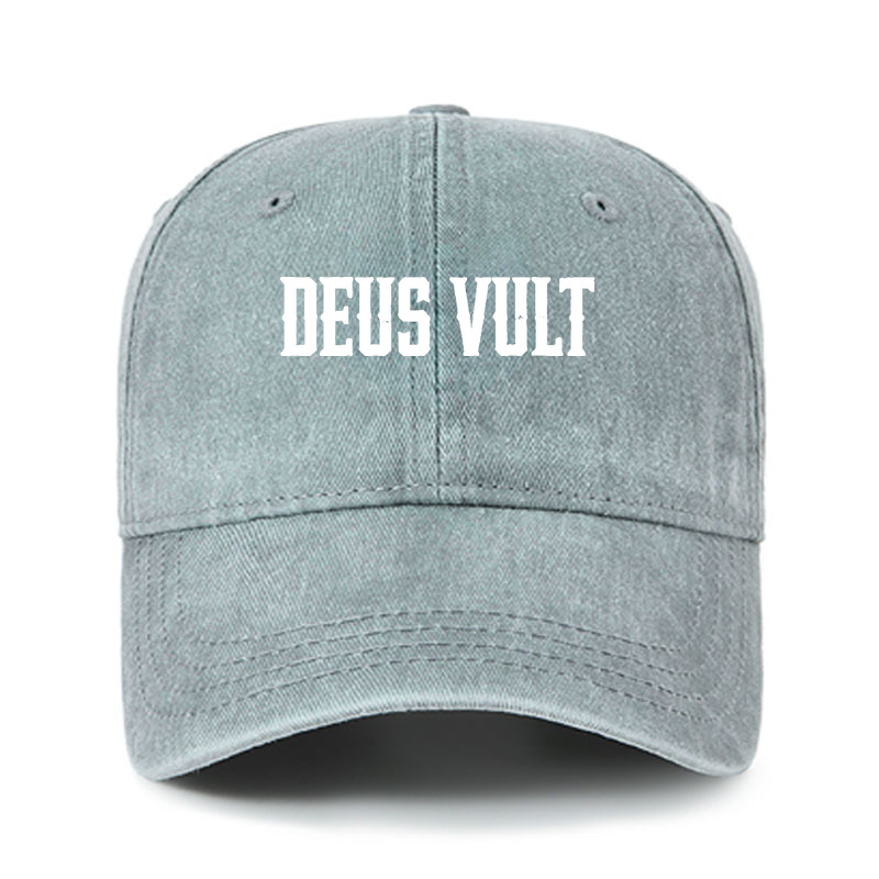 Heritage Washed Cap - Deus Vult: God Wills It