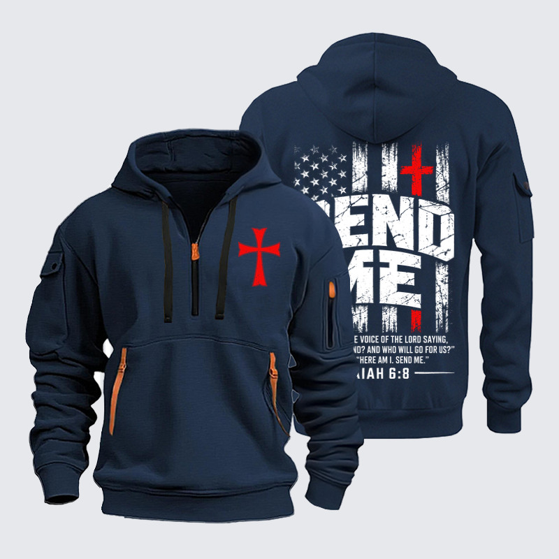 Zipper Hoodies - Send Me Isaiah 6:8