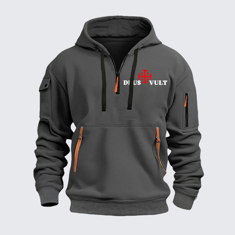 Zipper Hoodies - Deus Vult 