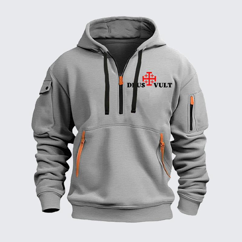 Zipper Hoodies - Deus Vult 
