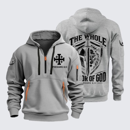 Zipper Hoodies - The Whole Armor of God – Ephesians 6:11