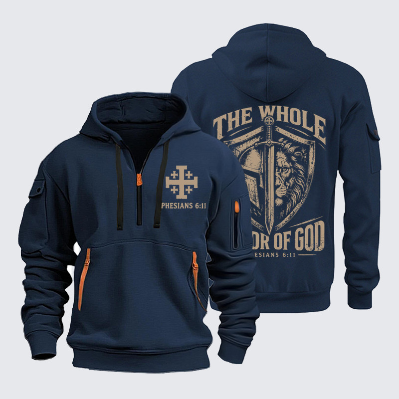 Zipper Hoodies - The Whole Armor of God – Ephesians 6:11