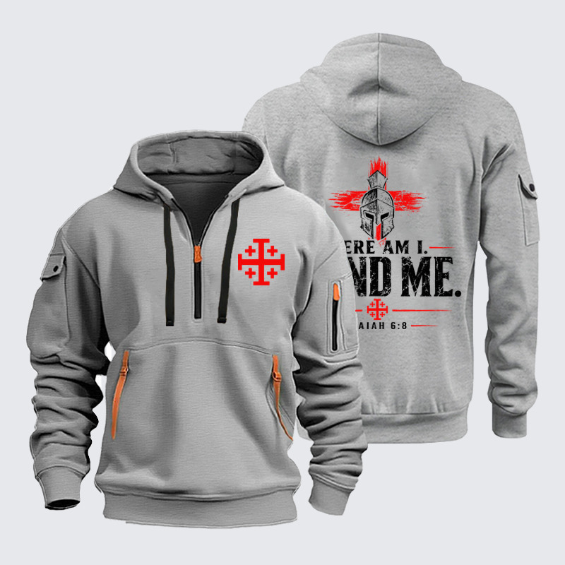 Zipper Hoodies - Here I Am Send Me